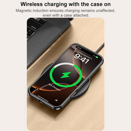 Metal Holder Foldable Wristband Precise Cutout Vegan Leather Phone Case, For iPhone 17 Pro Max, For iPhone 17 Pro, For iPhone 17, For iPhone 16 Pro Max, For iPhone 16 Pro, For iPhone 16