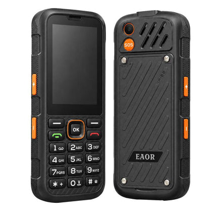 HP290Z 4G IP68 Rugged Phone, 2.8 inch, 3000mAh Battery, Network: 4G, BT, FM, SOS, Torch, With Charging Dock, EU Plug, US Plug, UK Plug