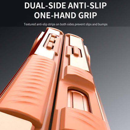Aluminum Alloy Frame + TPU Hollow Air Bag Shockproof Phone Case With Lanyard Holes, For iPhone 17 Pro Max, For iPhone 17 Pro