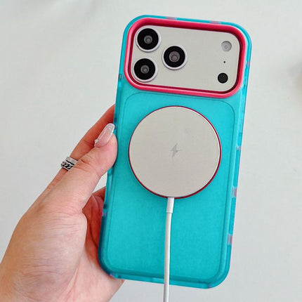Metal 360 Rotating Holder Magnetic PC Phone Case, For iPhone 17 Pro Max, For iPhone 17 Pro, For iPhone 17, For iPhone 16 Pro Max