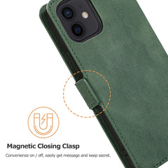 Retro Magnetic Closing Clasp Horizontal Flip Leather Case with Holder & Card Slots & Photo Frame & Wallet, For iPhone 12 mini, For iPhone 12 / 12 Pro, For iPhone 12 Pro Max