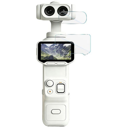 imak Tempered Glass Film with Camera Lens Film, For Insta360 Luna Ultra