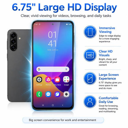 W&O X56, 3GB+32GB, 6.75 inch Android 12.0 Mediatek MT6762 Octa Core, Network: 4G, OTG, EU Plug, US Plug, UK Plug, AU Plug