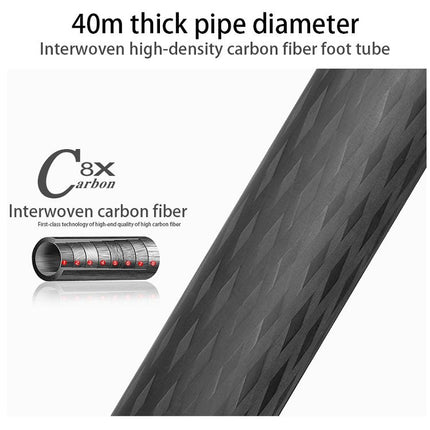 BEXIN ST424C Rugged Camcorder Photographic Carbon Fiber Big Tripod, Max Tube: 40mm, ST424C