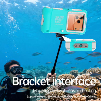 RedPepper Gen 2 Underwater Housing Plus 15m Diving Waterproof Cover, Suitable For 6.1-6.9 inch