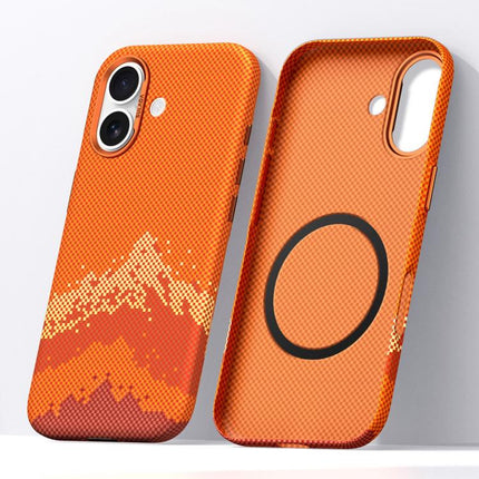 SULADA Kevlar Pixel Grid Texture Magnetic Phone Case, For iPhone 18 Pro, For iPhone 18 Pro Max, For iPhone 17 Pro Max, For iPhone 17 Pro, For iPhone 17