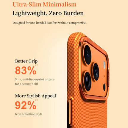 SULADA Kevlar Pixel Grid Texture Magnetic Phone Case, For iPhone 18 Pro, For iPhone 18 Pro Max, For iPhone 17 Pro Max, For iPhone 17 Pro, For iPhone 17