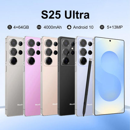 S25 Ultra / B9T, 4GB+64GB, 6.75 inch Android 10 MTK6739 Quad Core, Network: 4G, OTG, Dual SIM, EU Plug, US Plug, UK Plug, AU Plug