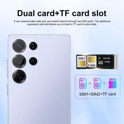 S25 Ultra / B9T, 4GB+64GB, 6.75 inch Android 10 MTK6739 Quad Core, Network: 4G, OTG, Dual SIM, EU Plug, US Plug, UK Plug, AU Plug