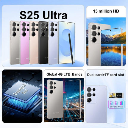 S25 Ultra / B9T, 4GB+64GB, 6.75 inch Android 10 MTK6739 Quad Core, Network: 4G, OTG, Dual SIM, EU Plug, US Plug, UK Plug, AU Plug