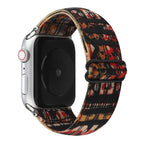 For Apple Watch Series 7 41mm / 6 & SE & 5 & 4 40mm / 3 & 2 & 1 38mm / Plaid