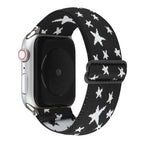 For Apple Watch Ultra 49mm / Series 8&7 45mm / SE 2&6&SE&5&4 44mm / 3&2&1 42mm / Black White