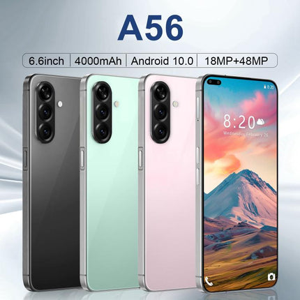 A56 / C100, 8GB+128GB, 6.6 inch Android 10 MTK6873 Octa Core, Network: 5G, Dual SIM, EU Plug, US Plug, UK Plug, AU Plug