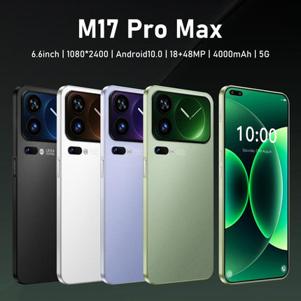 M17 Pro Max / C300, 8GB+128GB, 6.6 inch Android 10 MTK6873 Octa Core, Network: 5G, Dual SIM, EU Plug, US Plug, UK Plug, AU Plug