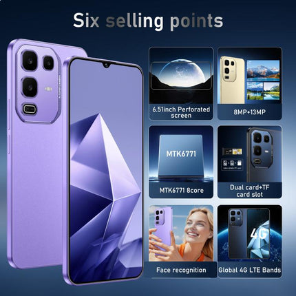 Note 50 Pro / Y300, 6GB+128GB, 6.51 inch Android 11 MTK6771 Octa Core, Network: 4G, Dual SIM, EU Plug, US Plug, UK Plug, AU Plug