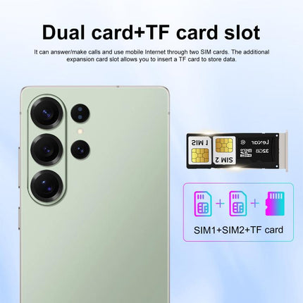 S26 Ultra / B9S, 4GB+64GB, 6.75 inch Android 10 MTK6739 Quad Core, Network: 4G, OTG, Dual SIM, EU Plug, US Plug, UK Plug