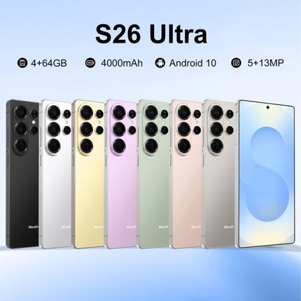 S26 Ultra / B9S, 4GB+64GB, 6.75 inch Android 10 MTK6739 Quad Core, Network: 4G, OTG, Dual SIM, AU Plug