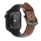For Apple Watch Series 7 45mm / 6 & SE & 5 & 4 44mm / 3 & 2 & 1 42mm / Dark Brown