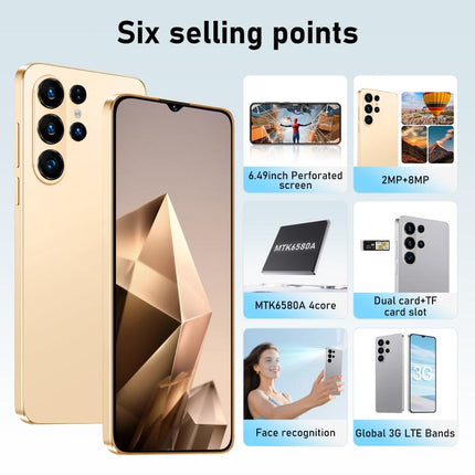 S26 Ultra / AX23, 2GB+16GB, 6.49 inch Android 8.1 MTK6580A Quad Core, Network: 3G, Dual SIM, Stylus, EU Plug, US Plug, UK Plug, AU Plug