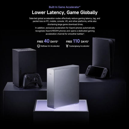 Xiaomi Router BE10000 Pro WiFi 7 AI Hub 10GE x 2, 2.5G x 4, US Plug, BE10000 Pro