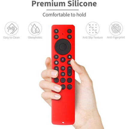 XDcase 2pcs Soft Silicone Protective Case with Mini Strap, For TCL RC923A / RC813A TV Remote