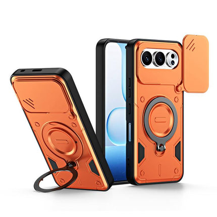 Ring Holder Lens Slide Cover Phone Case, For Honor 600 Smart 5G, For Honor 600 / 600 Pro Global, For Honor 600 Lite Global, For Honor 500 / 500 Pro Global 155.8mm