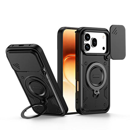 Ring Holder Lens Slide Cover Phone Case, For Honor 600 Smart 5G, For Honor 600 / 600 Pro Global, For Honor 600 Lite Global, For Honor 500 / 500 Pro Global 155.8mm