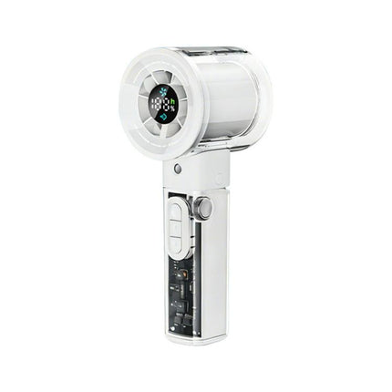 F3 High-speed Handheld Cooling Mini Fan with Stepless Speed Control