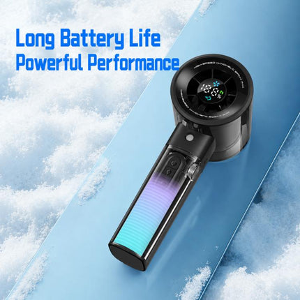 F3 High-speed Handheld Cooling Mini Fan with Stepless Speed Control