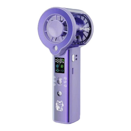 F1 Portable Silent Turbo Spray Cooling Handheld Fan