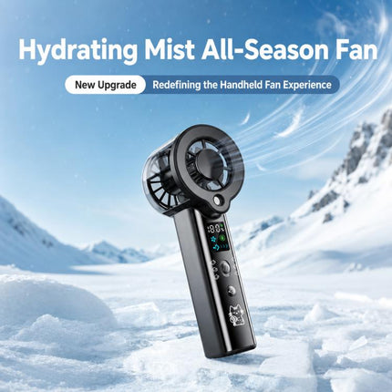 F1 Portable Silent Turbo Spray Cooling Handheld Fan
