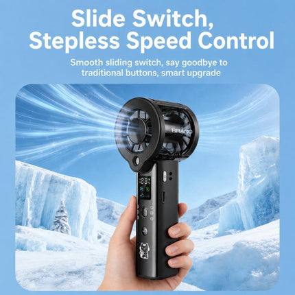 F1 Portable Silent Turbo Spray Cooling Handheld Fan