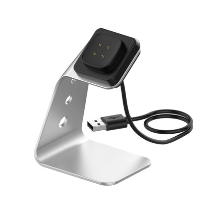 For Fitbit Versa 3 / Fitbit Sence Aluminum Alloy Charger Holder with Chip Protection, Support Fast Charging, For Fitbit Versa 3