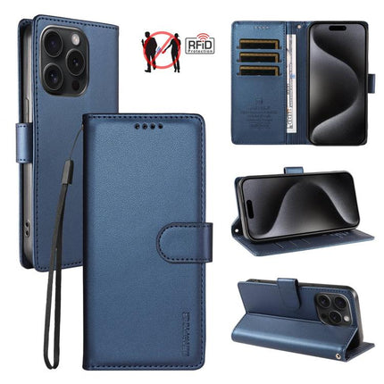 BETOPNICE Pearlescent RFID Vegan Leather Phone Case with Strap, For iPhone 15 Pro Max, For iPhone 15 Pro, For iPhone 15 Plus, For iPhone 15