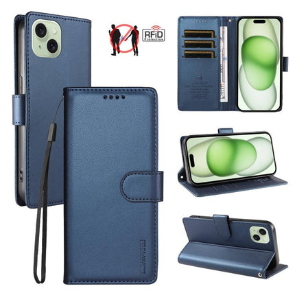 BETOPNICE Pearlescent RFID Vegan Leather Phone Case with Strap, For iPhone 15 Pro Max, For iPhone 15 Pro, For iPhone 15 Plus, For iPhone 15