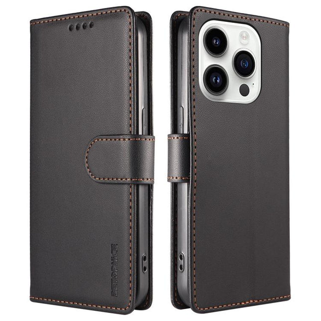 BETOPNICE Pearlescent RFID Vegan Leather Phone Case with Strap, For iPhone 13 Pro Max, For iPhone 13 Pro, For iPhone 12 / 12 Pro, For iPhone 12 Pro Max