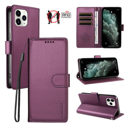 BETOPNICE Pearlescent RFID Vegan Leather Phone Case with Strap, For iPhone 11 Pro Max, For iPhone 11, For iPhone XR, For iPhone XS Max