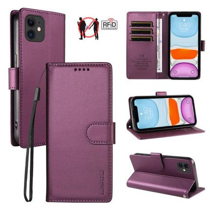 BETOPNICE Pearlescent RFID Vegan Leather Phone Case with Strap, For iPhone 11 Pro Max, For iPhone 11, For iPhone XR, For iPhone XS Max