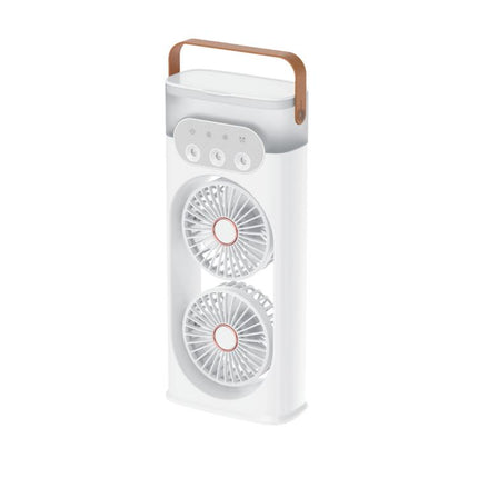 SL617 Dual-Head Humidifier Spray Cooling Fan