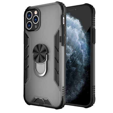 Magnetic Frosted PC + Matte TPU Shockproof Case with Ring Holder, For iPhone 11 Pro, For iPhone 11, For iPhone 11 Pro Max, For iPhone XS / X