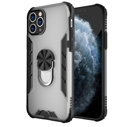 Magnetic Frosted PC + Matte TPU Shockproof Case with Ring Holder, For iPhone 11 Pro, For iPhone 11, For iPhone 11 Pro Max, For iPhone XS / X