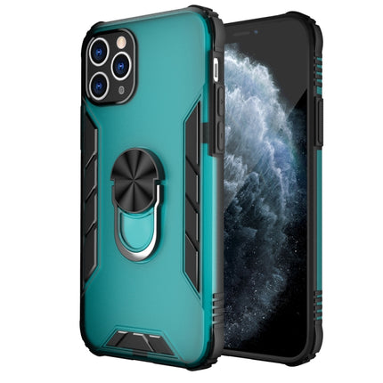 Magnetic Frosted PC + Matte TPU Shockproof Case with Ring Holder, For iPhone 11 Pro, For iPhone 11, For iPhone 11 Pro Max, For iPhone XS / X