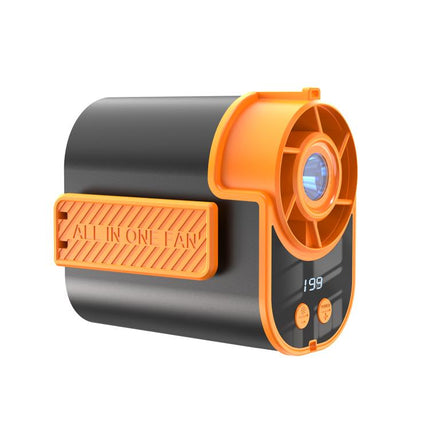 DF-95 Outdoor Portable Mini LED Digital Display Waist Clip Cooling Fan