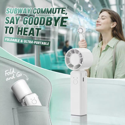 DF-93 Portable Three-Speed Adjustable Foldable Handheld Cooling Fan