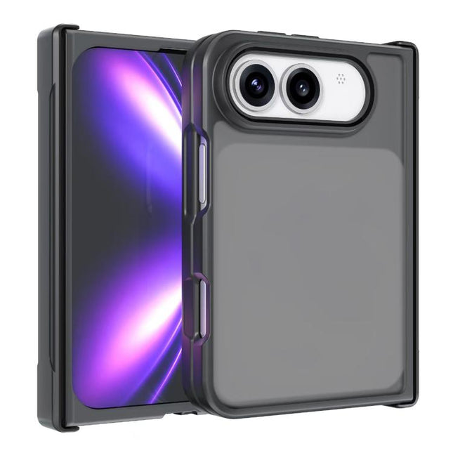 Armor Big Pore PC Hybrid TPU Phone Case, For iPhone Duo