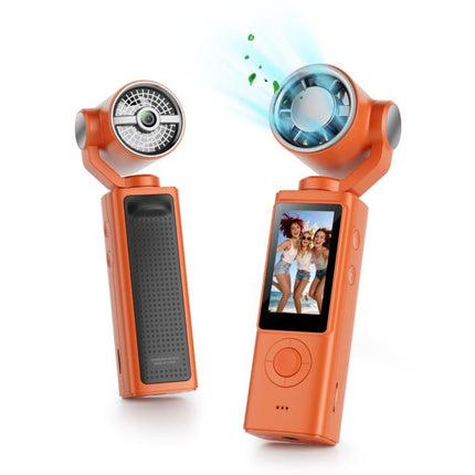 F21 1.97 inch IPS Screen 1080P HD Handheld Vlog Video Camera with Fan