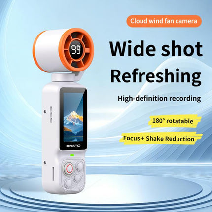 LK-035 Fan Gimbal Pocket Camera 1.97 inch 1080P HD Vlog Video Cam