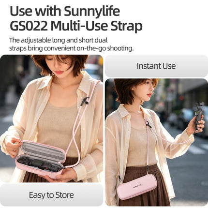 Sunnylife Colorful Protective Organizer Standard Combo Bag, For Insta360 Luna Ultra