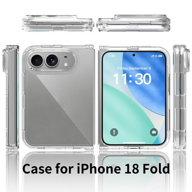 Scratch-proof Acrylic 2.0mm Crystal Phone Case, For iPhone Duo