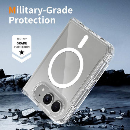 Scratch-proof Acrylic 2.0mm Crystal Magnetic Phone Case, For iPhone Duo